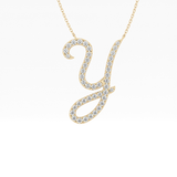 1.5 TCW Emerald Lab Grown Diamond Bezel Necklace