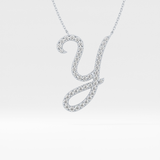 1.5 TCW Emerald Lab Grown Diamond Bezel Necklace