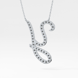 1.5 TCW Emerald Lab Grown Diamond Bezel Necklace