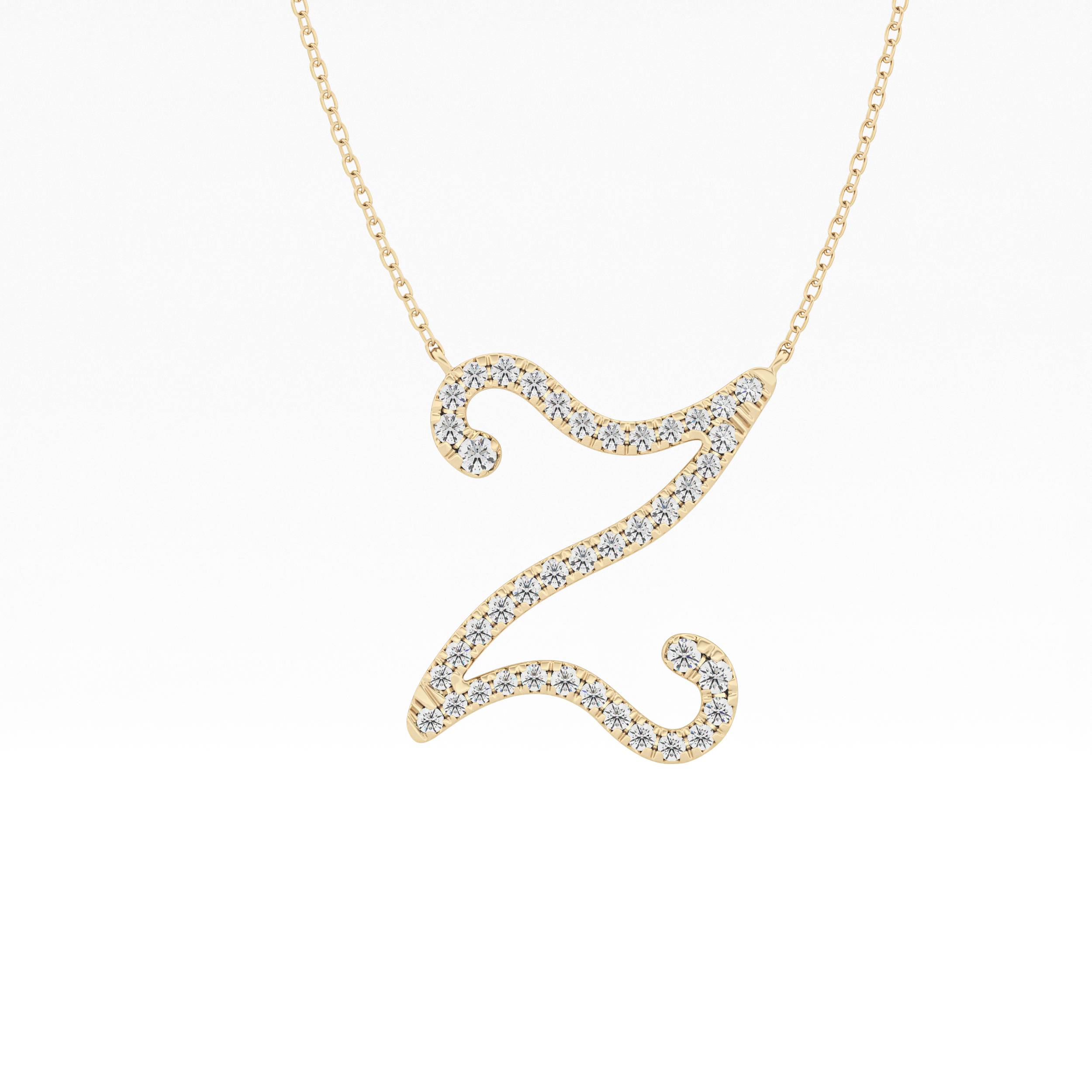1.5 TCW Emerald Lab Grown Diamond Bezel Necklace