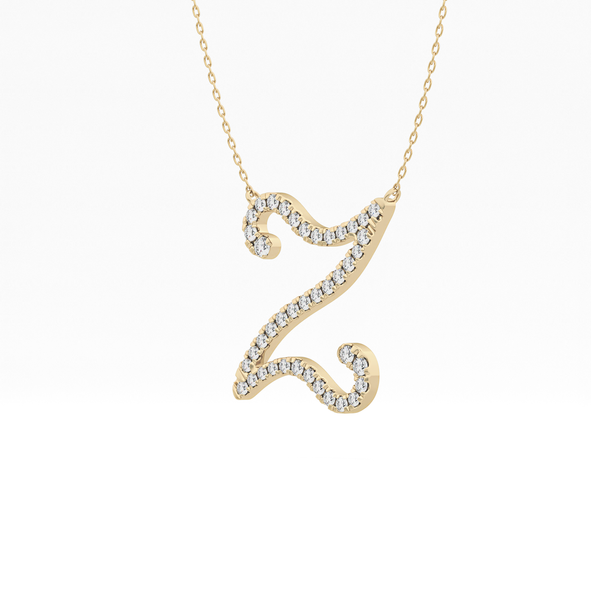 1.5 TCW Emerald Lab Grown Diamond Bezel Necklace