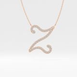 1.5 TCW Emerald Lab Grown Diamond Bezel Necklace