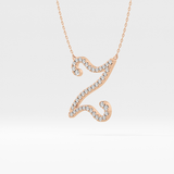 1.5 TCW Emerald Lab Grown Diamond Bezel Necklace