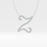 1.5 TCW Emerald Lab Grown Diamond Bezel Necklace