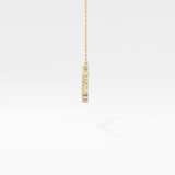 0.65 TCW Round Lab Grown Diamond Multi Stone Necklace