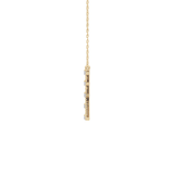 0.34 TCW Round Lab Grown Diamond X Necklace