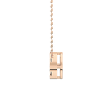 0.57 TCW Round Lab Grown Diamond Multi Stone Round Pendant Necklace