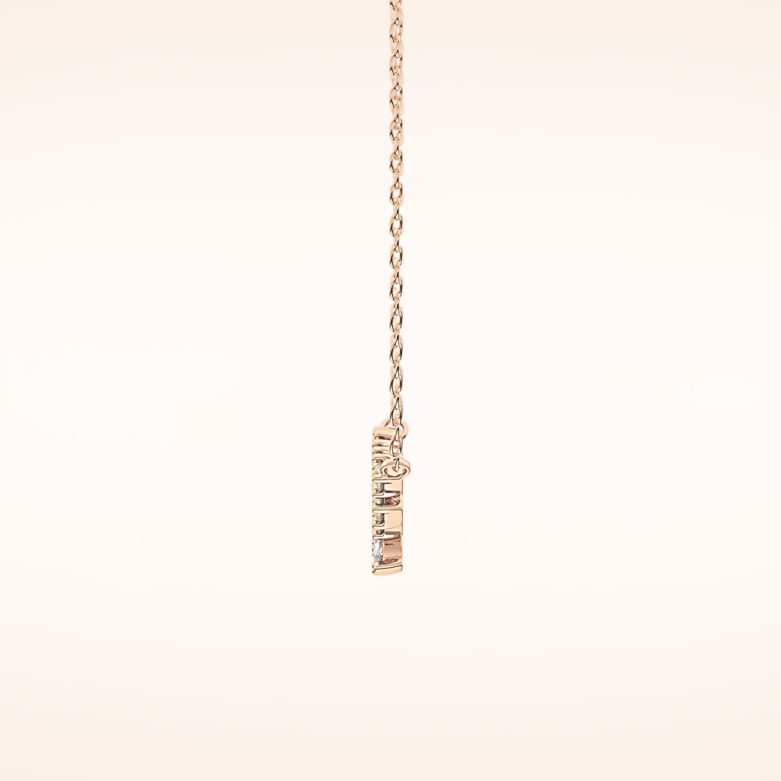 0.248 TCW Round & Marquise Cut Moissanite Multi Stone Necklace