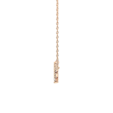 0.248 TCW Round & Marquise Lab Grown Diamond Multi Stone Pendant Necklace
