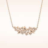 0.248 TCW Round & Marquise Cut Moissanite Multi Stone Necklace