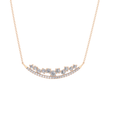 1.5 TCW Emerald Lab Grown Diamond Bezel Necklace