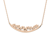 1.5 TCW Emerald Lab Grown Diamond Bezel Necklace