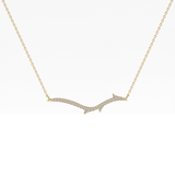 1.5 TCW Emerald Lab Grown Diamond Bezel Necklace