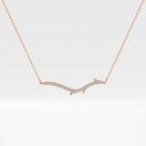 1.5 TCW Emerald Lab Grown Diamond Bezel Necklace