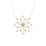 1.5 TCW Emerald Lab Grown Diamond Bezel Necklace