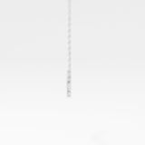 1.5 TCW Emerald Lab Grown Diamond Bezel Necklace
