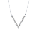 1.5 TCW Emerald Lab Grown Diamond Bezel Necklace