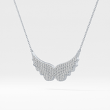 1.5 TCW Emerald Lab Grown Diamond Bezel Necklace