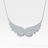 1.5 TCW Emerald Lab Grown Diamond Bezel Necklace