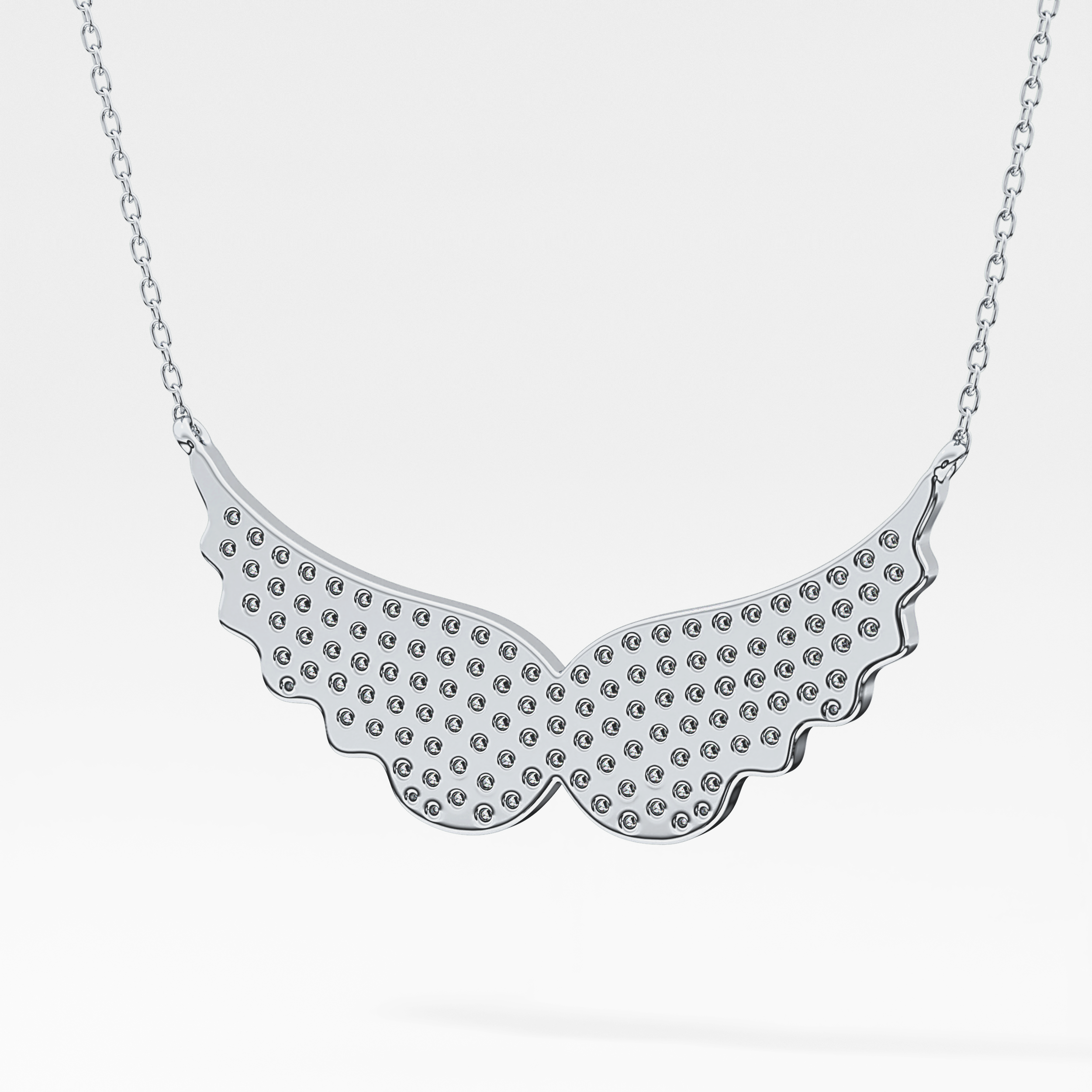 1.5 TCW Emerald Lab Grown Diamond Bezel Necklace