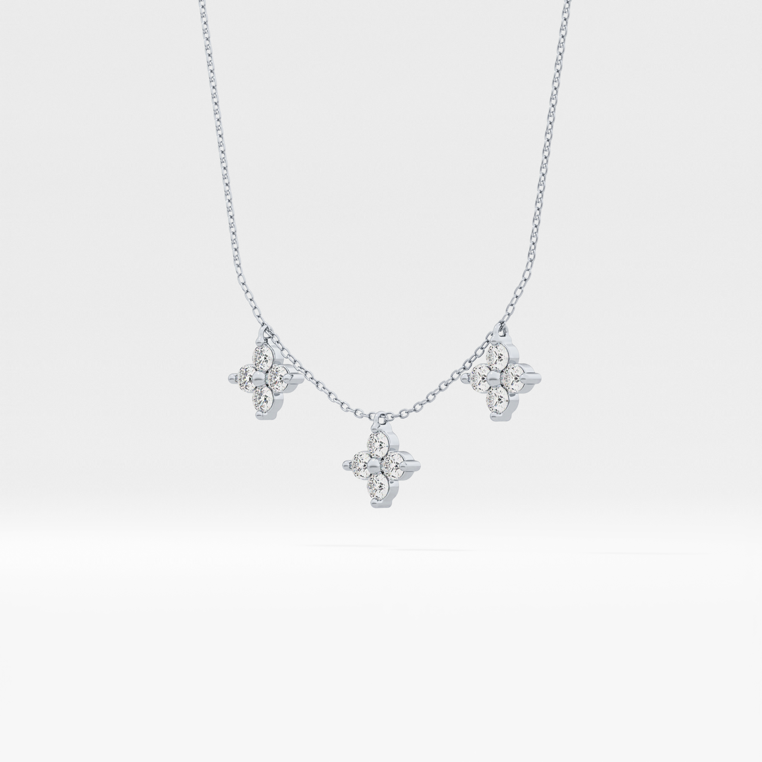 1.5 TCW Emerald Lab Grown Diamond Bezel Necklace