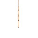 1.5 TCW Emerald Lab Grown Diamond Bezel Necklace