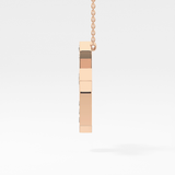1.5 TCW Emerald Lab Grown Diamond Bezel Necklace