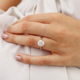 Round Solitaire Lab Grown Diamond Engagement Ring