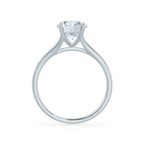 Round Solitaire Lab Grown Diamond Engagement Ring