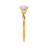 Round Solitaire Lab Grown Diamond Engagement Ring