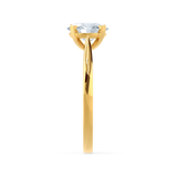 Oval Solitaire Lab Grown Diamond Engagement Ring
