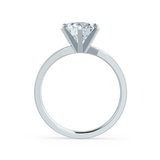 Round Solitaire Lab Grown Diamond Engagement Ring