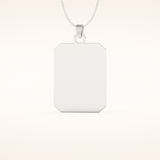 Custom Photo Engraved Pendant Necklace – Crafted with Meaning 4