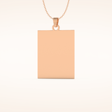 Custom Photo Engraved Pendant Necklace – Crafted with Meaning 14