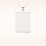 Custom Photo Engraved Pendant Necklace – Crafted with Meaning 4