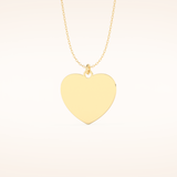 Custom Photo Engraved Heart Shaped Pendant Necklace – Crafted with Meaning 9