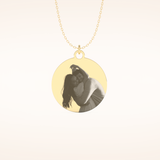 Custom Photo Engraved Pendant Necklace – Crafted with Meaning 6