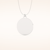Custom Photo Engraved Pendant Necklace – Crafted with Meaning 4