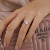 Round Solitaire Lab Grown Diamond Engagement Ring