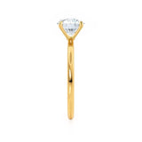 Elongated Cushion Solitaire  Lab Grown Diamond Engagement Ring