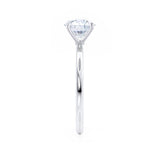 Radiant Solitaire Lab Grown Diamond Engagement Ring