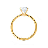 Oval Solitaire Lab Grown Diamond Engagement Ring
