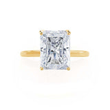 Radiant Solitaire Lab Grown Diamond Engagement Ring