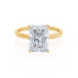 Radiant Solitaire Lab Grown Diamond Engagement Ring