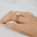 Round Solitaire Lab Grown Diamond Engagement Ring