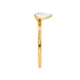 Pear Solitaire Lab Grown Diamond Engagement Ring