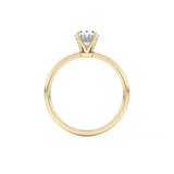 Oval Solitaire Lab Grown Diamond Engagement Ring