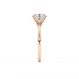 Oval Solitaire Lab Grown Diamond Engagement Ring