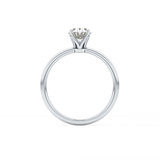 Oval Solitaire Lab Grown Diamond Engagement Ring