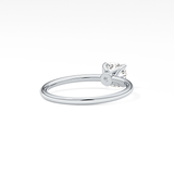 Cushion Solitaire Lab Grown Diamond Engagement Ring